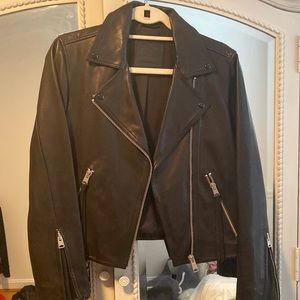 SALE 🔥🔥 EUC All Saints Dalby Leather Jacket (8)